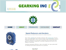 Tablet Screenshot of gearkinginc.com
